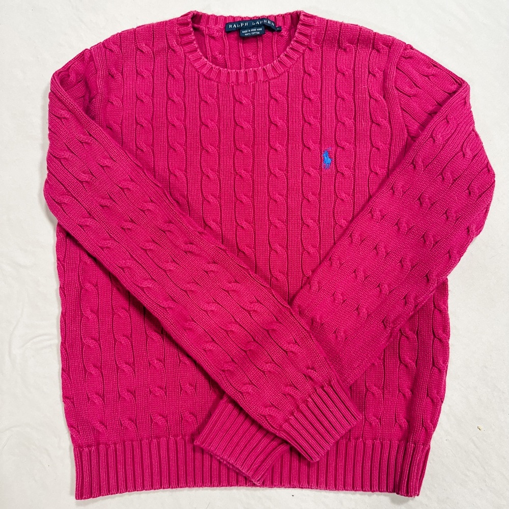 Ralph Lauren Cable-Knit Sweater (L)
